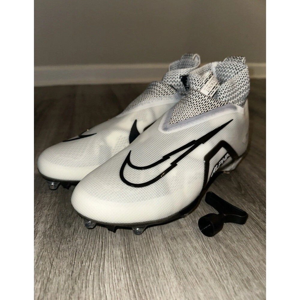 Mens Size 11 Nike Alpha Menace Elite 3 White Particle Grey Detachable DR5659-100